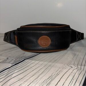 Vintage 90’s G.H. Bass Pebbled Leather Waist Bag, Fanny,